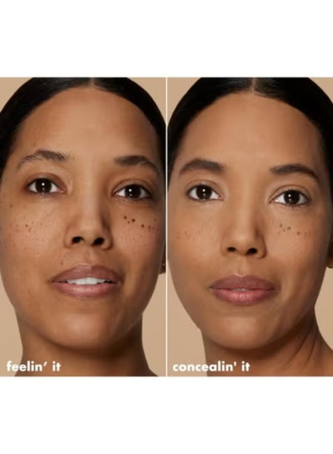 إلف كونسيلر مرطب مموه، خفيف الوزن، تغطية كاملة، يدوم طويلاً، يخفي العيوب، يغطي، لمسة نهائية ساتانية (رملي متوسط) - Image 3